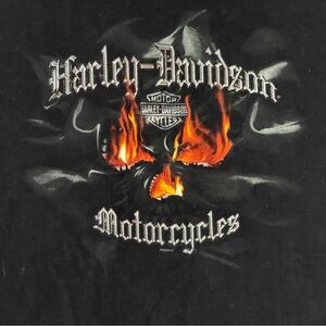 Vintage 2004 Harley-Davidson Manchester NH “Live Free or Die” Tee